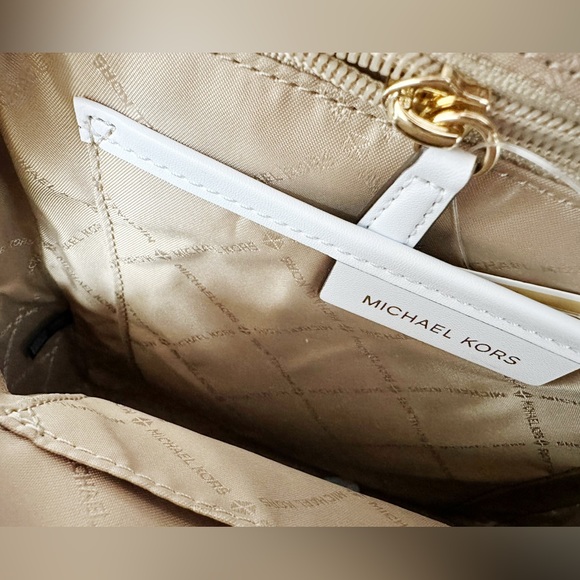 Michael Kors Erin Jaycee Medium Backpack School Bag Pride Rainbow MK Signature - Picture 7 of 7